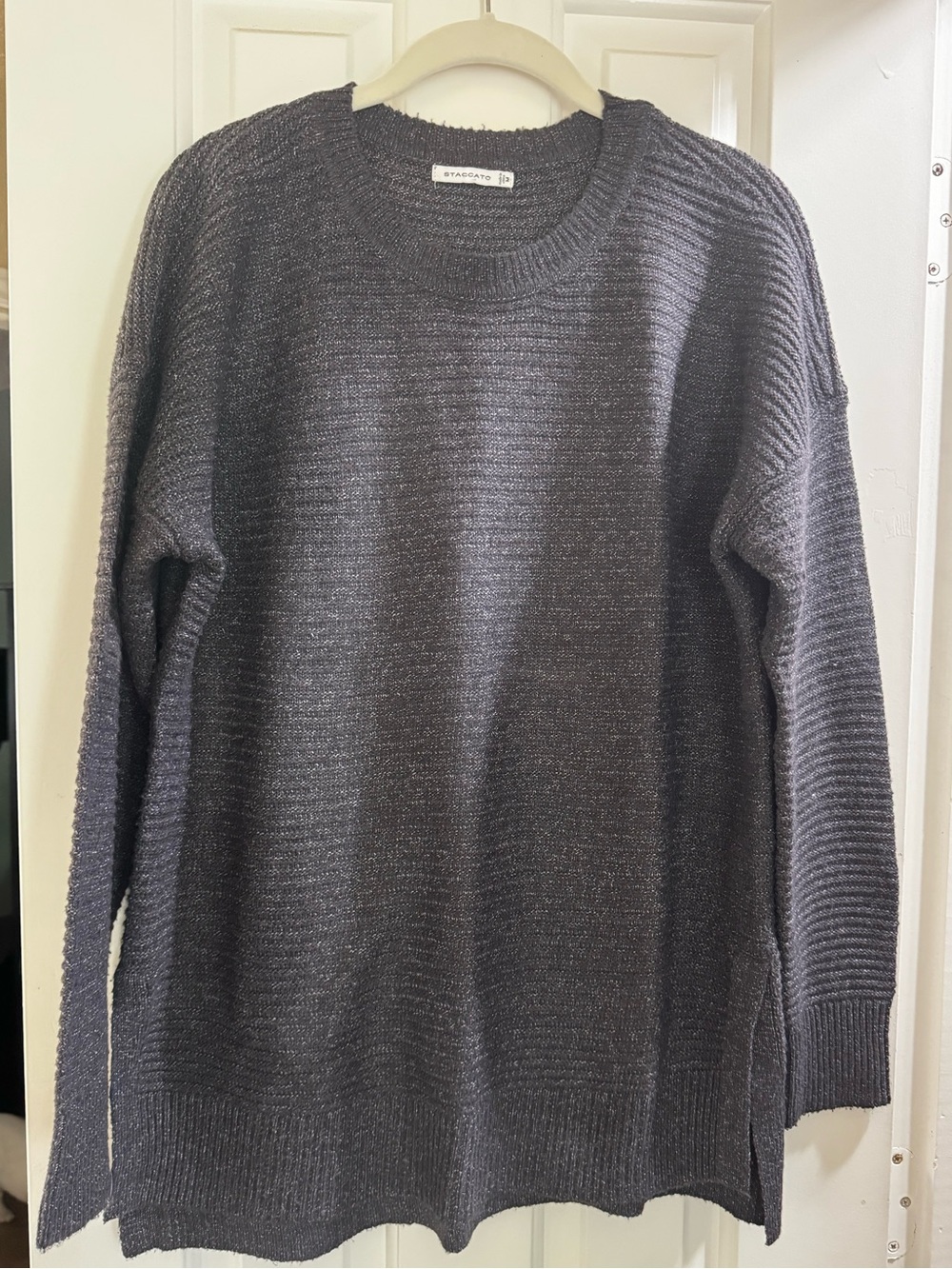 Staccato heathered purple Women's sweater